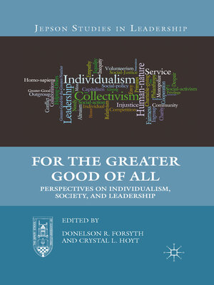 cover image of For the Greater Good of All